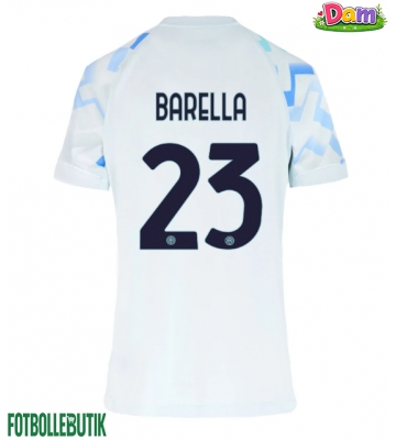 Inter Milan Nicolo Barella #23 Bortatröja Kvinnor 2025-26 Kortärmad